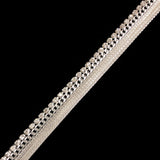 1/2" Rope Chain Rhinestone Iron on Trim, IRT-116
