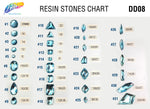 Aqua Resin Stones, DD08