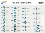 Aqua Resin Stones, DD08