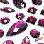 Amethyst Resin Stones, DD12