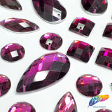 Amethyst Resin Stones, DD12