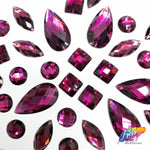 Amethyst Resin Stones, DD12