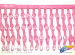 2 1/2" Chunky Acrylic Beaded Fringe, FR-009