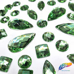 Mint Green Resin Stones, DD27