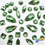 Mint Green Resin Stones, DD27