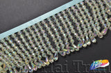 3" Acrylic Beaded Fringe with Teardrop, FR-016