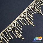2 3/4" Chandelier Rhinestone Fringe, RF-009