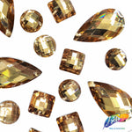 Light Colorado Topaz Resin Stones, DD02