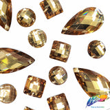 Light Colorado Topaz Resin Stones, DD02