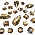 Light Colorado Topaz Resin Stones, DD02