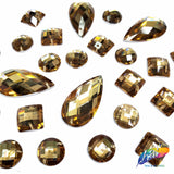 Light Colorado Topaz Resin Stones, DD02