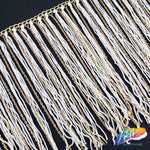 7 1/2" Chainette Fringe with Gold Chain Link