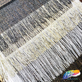 Metallic Chainette Fringe with Lurex