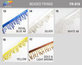 1 3/4" Variegated Beaded Fringe with Bugle & Seed Beads, FR-010