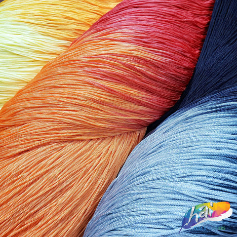 24" Ombre (2-tone) Chainette Fringe