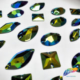 Metallic AB Resin Stones Color E