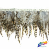 4-6" Chinchilla Saddle Fringe (1/2 Yard)