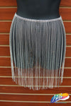 16" Rhinestone Cupchain Fringe (Sold By Piece - 36 inches), RF-040