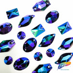 Metallic AB Resin Stones Color D