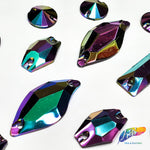Metallic AB Resin Stones Color C