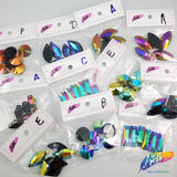 Metallic AB Resin Stones Color A