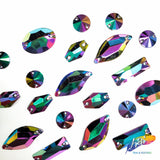 Metallic AB Resin Stones Color C