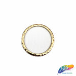 1" Flat Metal Carved O Rings