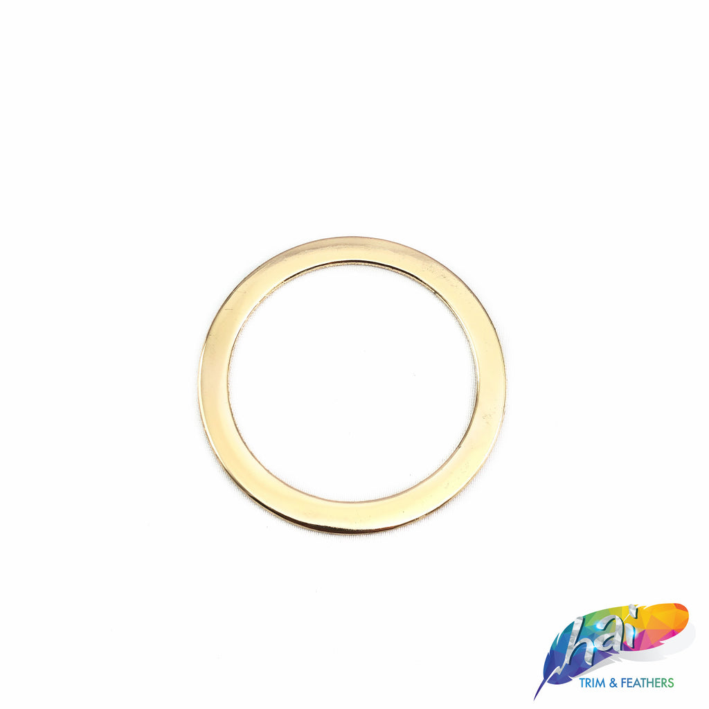 Metal O Ring C-style : 150253 Flat Shape Multiple Sizes & Colors 