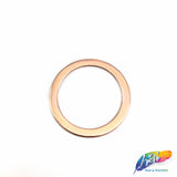 2" Flat Metal O Rings