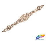 Crystal Rhinestone Motif Applique, PRA-002