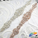 Crystal Rhinestone Motif Applique, PRA-002