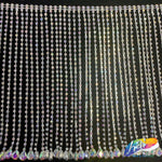 Rhinestone Cupchain Fringe with Teardrop Stones, RF-043