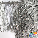 6" Sequins Fringe with Clustered Sequins Bias Tape, SEQ-002
