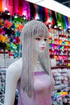 Long Rhinestone Chain Head Dress