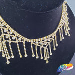 2 3/4" Chandelier Rhinestone Fringe, RF-009