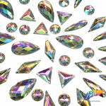 Clear AB Resin Stones, DDAB01
