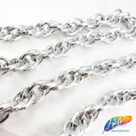 1/2" Double Braided Metallic Cable Chain, CH-102