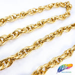 1/2" Double Braided Metallic Cable Chain, CH-102