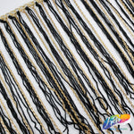 7 1/2" Chainette Fringe with Gold Chain Link