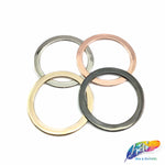 1" Flat Metal O Rings