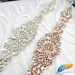 Crystal Rhinestone Motif Applique, PRA-002