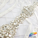 Crystal Rhinestone Motif Applique, PRA-002