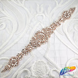 Crystal Rhinestone Motif Applique, PRA-002