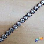 1-Row Crystal Rhinestone Trim, A-001