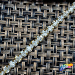 1-Row Crystal Rhinestone Trim, A-001