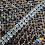 2-Row Crystal Rhinestone Trim, A-002