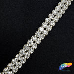 2-Row Crystal Rhinestone Trim, A-002