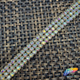 3-Row Crystal Rhinestone Trim, A-003