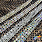 3-Row Crystal Rhinestone Trim, A-003