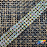 4-Row Crystal Rhinestone Trim, A-004